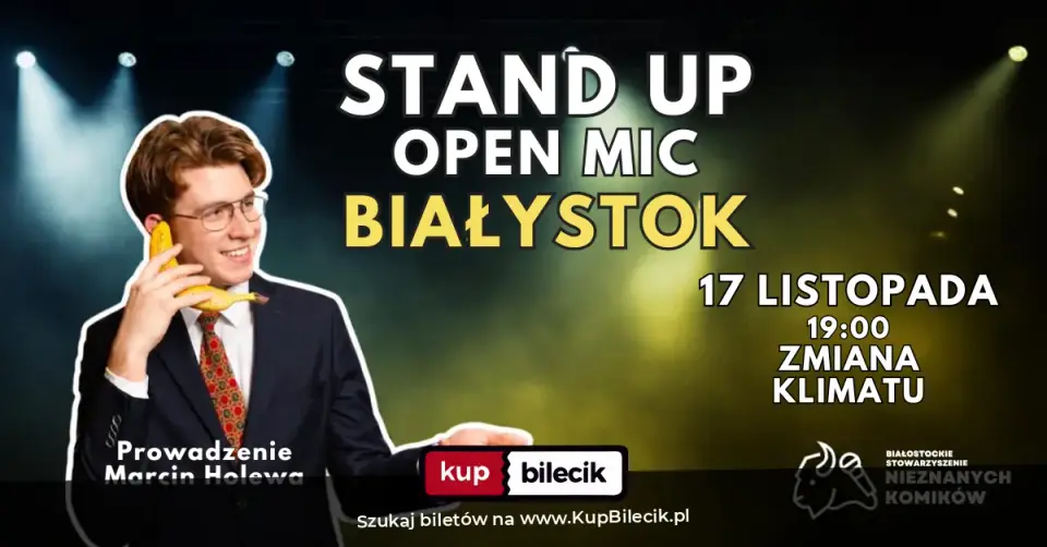 Stand-up: Białystok – Stand-Up Open-Mic Białystok