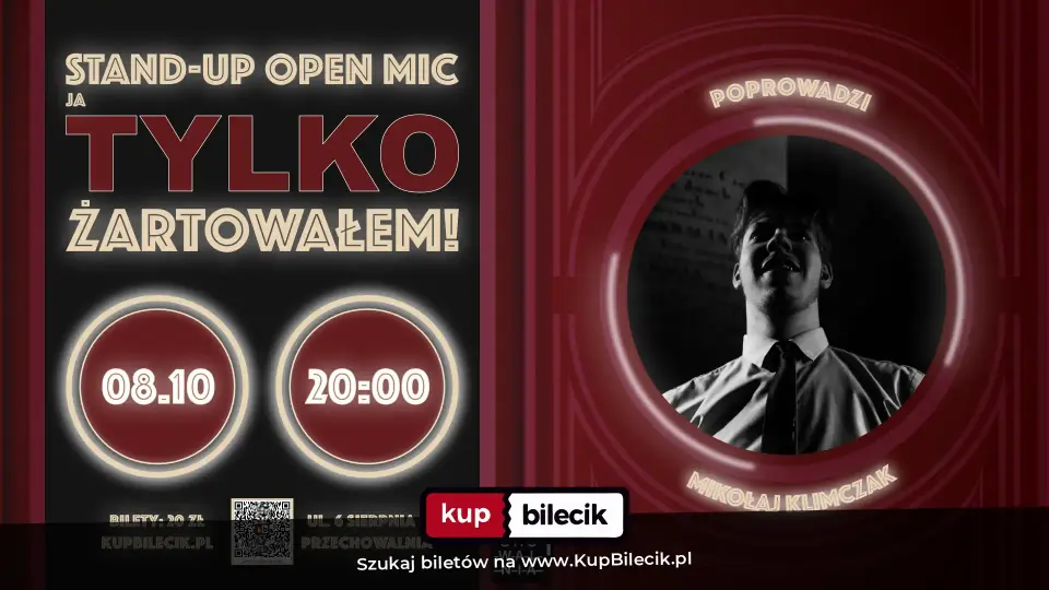 Stand-up: Ja Tylko Żartowałem! – Stand-Up Open Mic