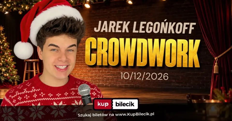Stand-up: Jarek Legońkoff – Jarek Legońkoff | CROWDWORK | Nagranie na żywo