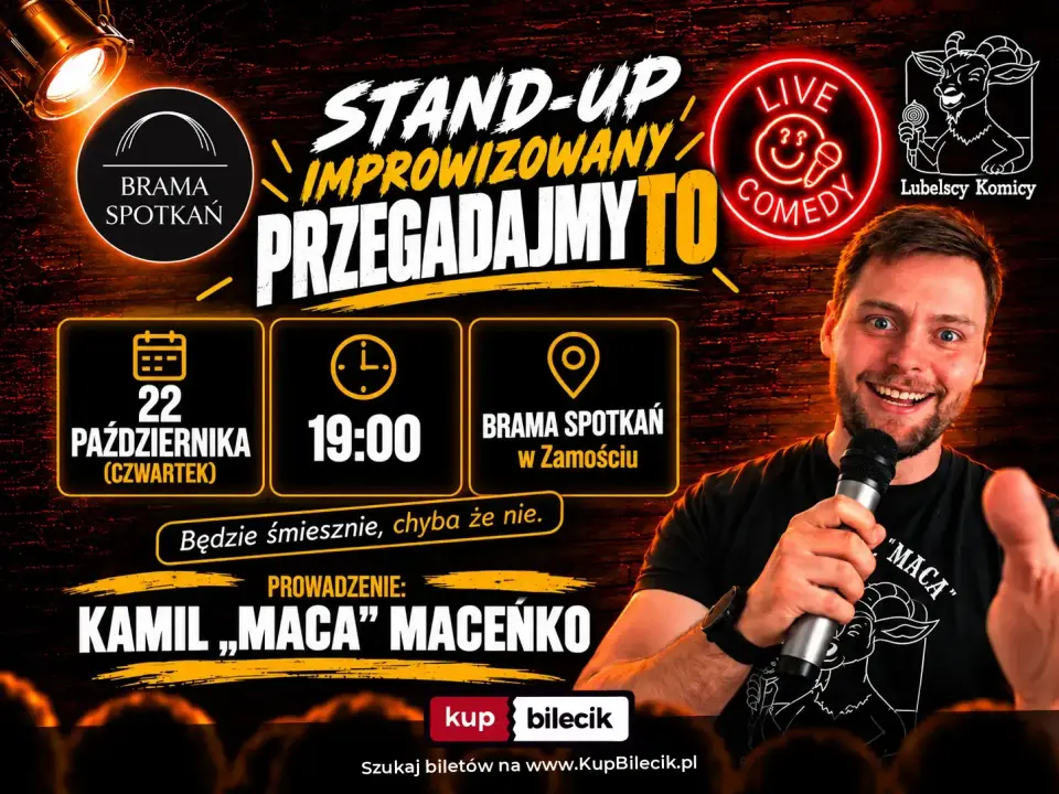 Stand-up: Kamil "Maca" Maceńko