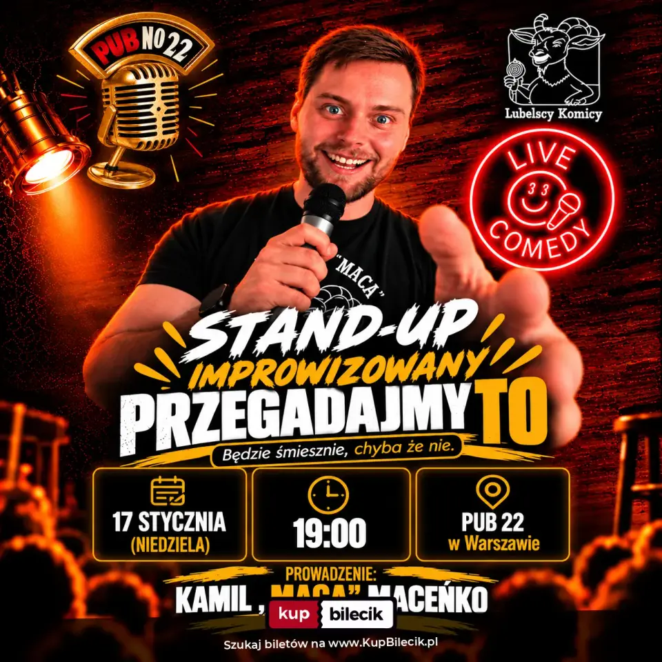 Stand-up: Kamil "Maca" Maceńko