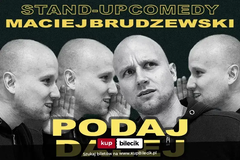Stand-up: Maciej Brudzewski – Maciej Brudzewski w nowym programie "Podaj dalej"