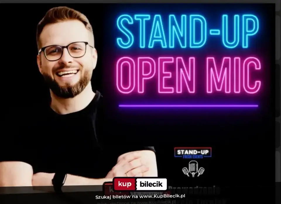 Stand-up: Marcin Turniak – Testy Żartów I Open Mic