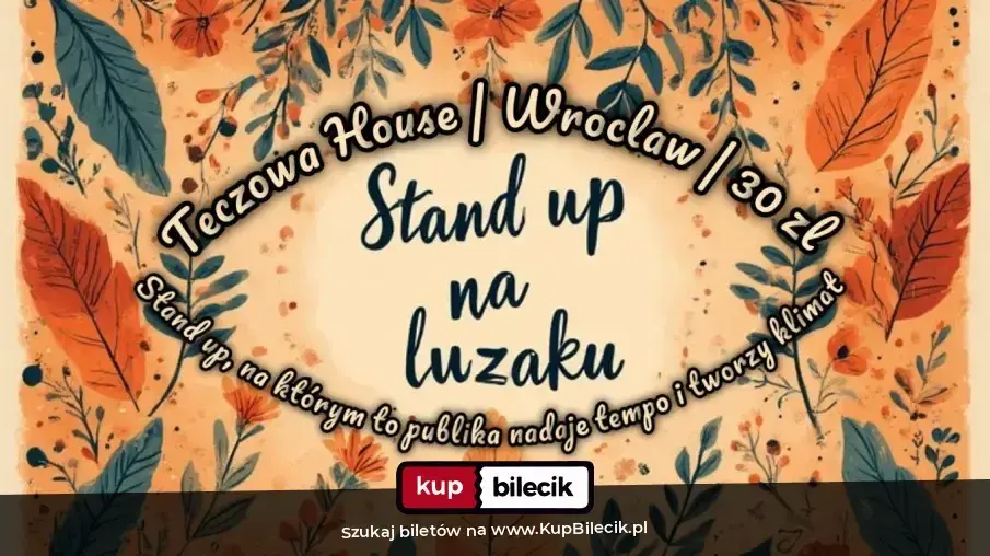 Stand-up na Luzaku – Stand up, na którym tempo i klimat nadaje widownia