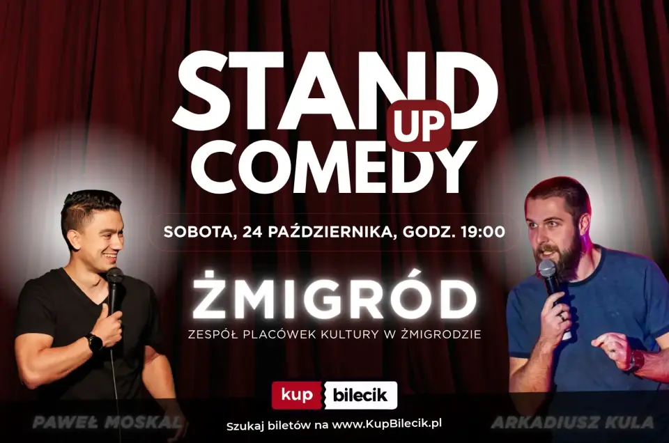 Stand-up: Paweł Moskal i Arkadiusz Kula – Wieczór z komedią na żywo