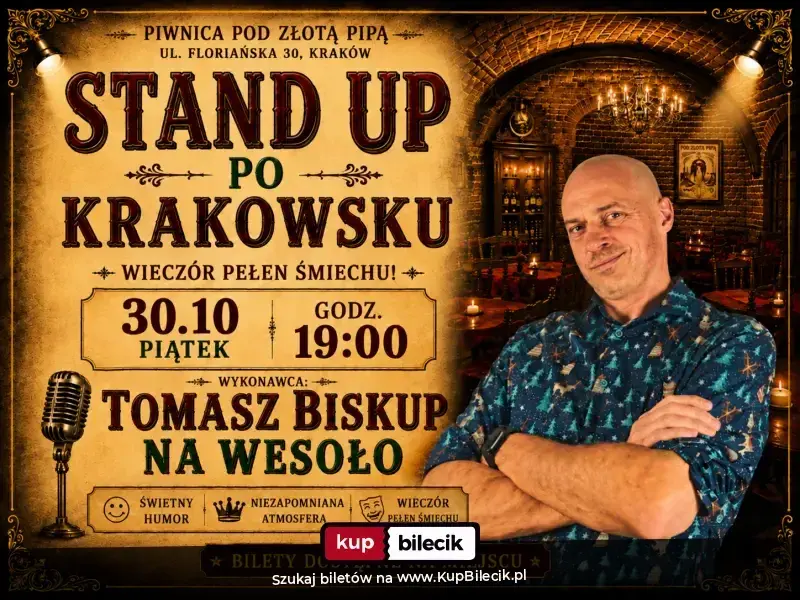 Stand-up: Tomasz Biskup