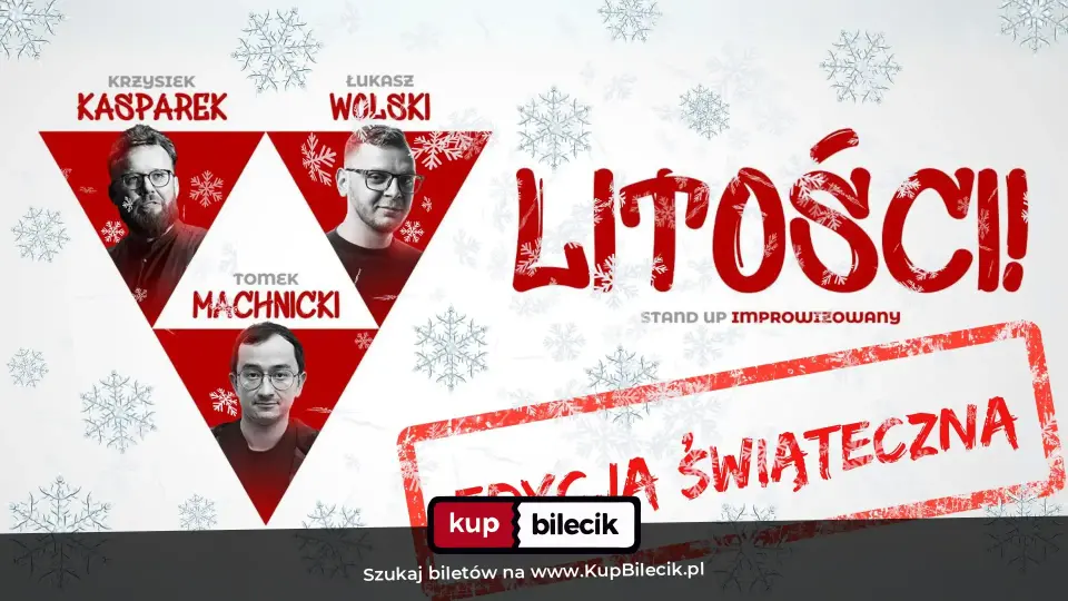 Stand-up: Tomek Machnicki, Łukasz Wolski, Krzysztof Kasparek