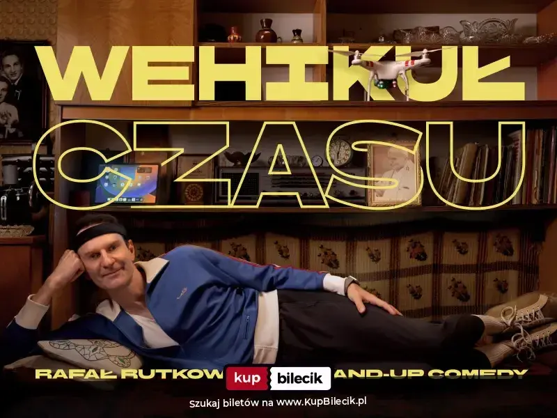 Stand-up Wieluń | Rafał Rutkowski w programie "Wehikuł czasu"
