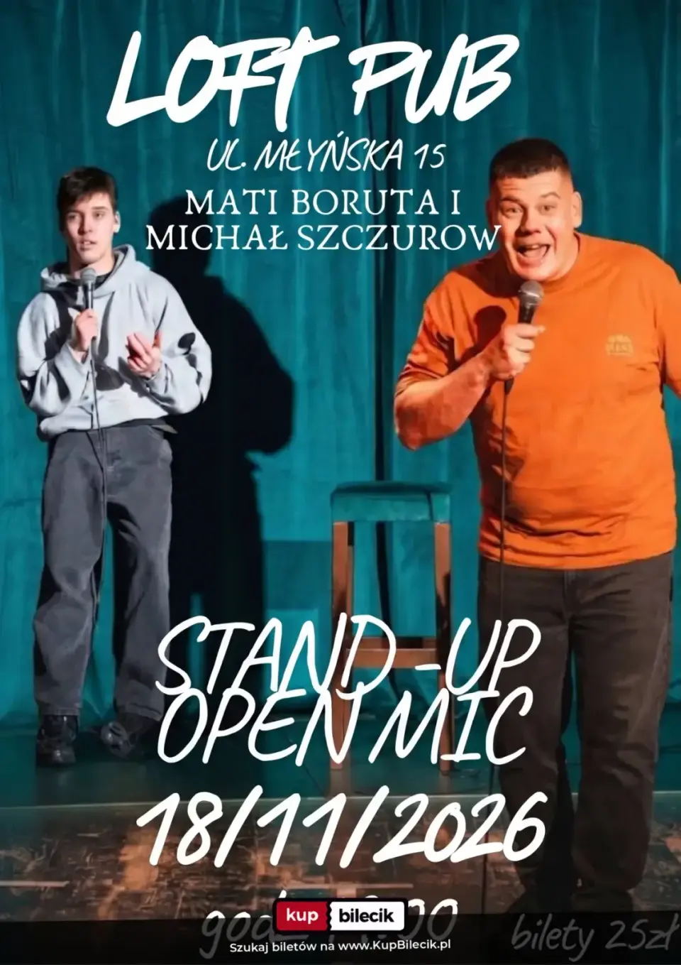 Stand Update Trójmiasto przedstawia | Open mic – Stand-up Open Mic w Lofcie