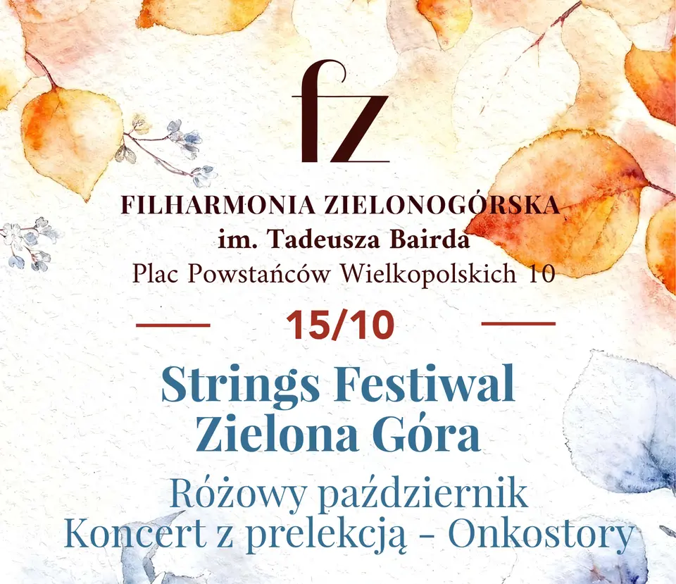 Strings Festiwal Zielona Góra. „Różowy październik”