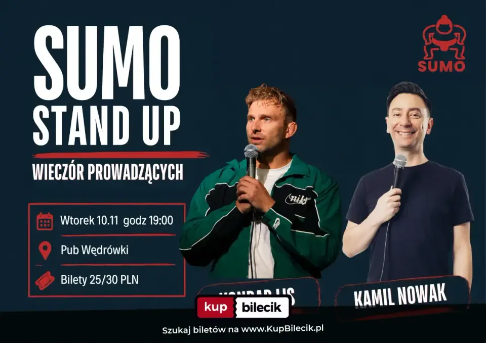 SUMO - Stand-Up Mic Open – SUMO - Stand-Up Wieczór Prowadzących
