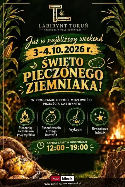 Święto Pieczonego Ziemniaka w Labiryncie Toruń