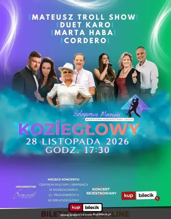 Szlagierowe Marzenia - Muzyczno-kabaretowe SHOW