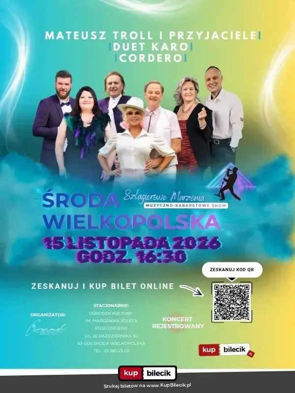 Szlagierowe Marzenia- Muzyczno-kabaretowe SHOW