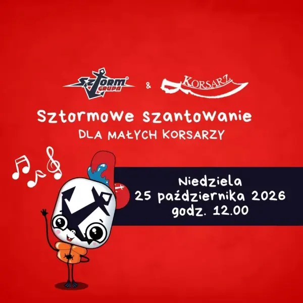 SZTORMOWE SZANTOWANIE DLA MAŁYCH KORSARZY