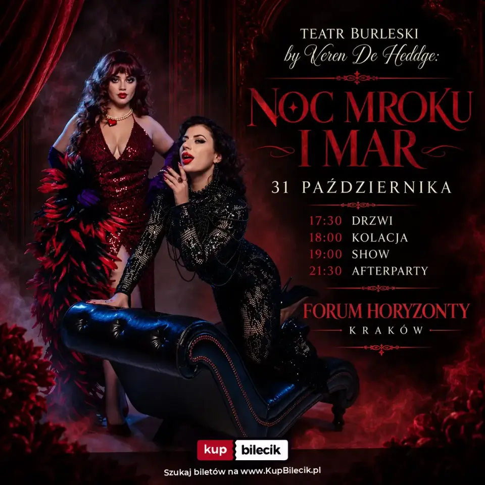 Teatr Burleski Dames Du Soir – Teatr Burleski by Veren De Heddge: Noc Mroku i Mar