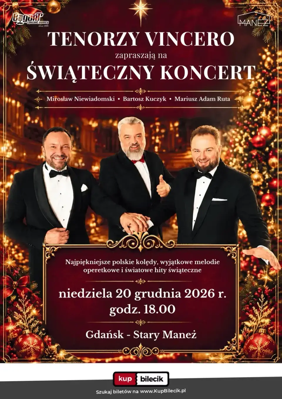 Tenorzy Vincero – MAGIA ŚWIĄT W DŹWIĘKACH Formacji VINCERO