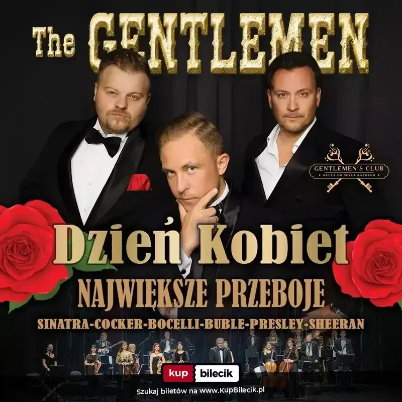 The Gentlemen - Show w towarzystwie profesjonalnej pop orkiestry "Gentelmen Band"
