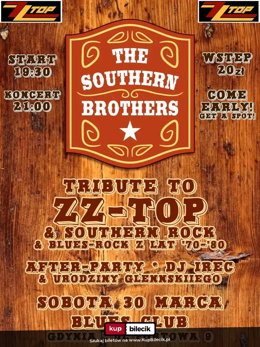 The Southern Brothers – Tribute to ZZ Top & Southern Rock - Southern Brothers