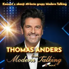 Thomas Anders from Modern Talking & Band. Specjalny koncert z okazji 40-lecia