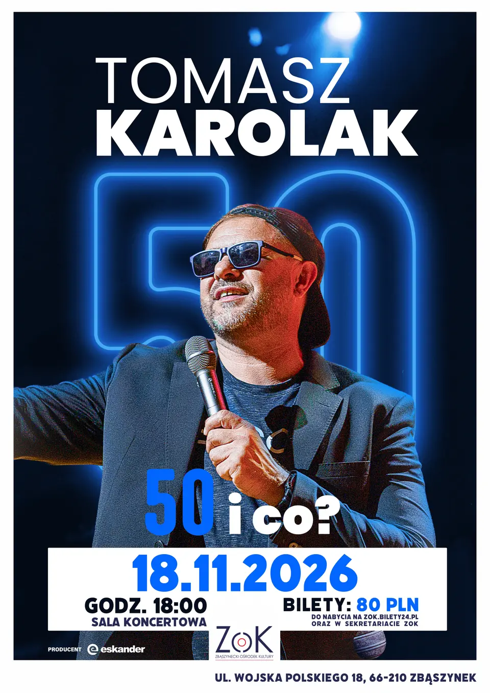 TOMASZ KAROLAK Stand Up - 50 i co?