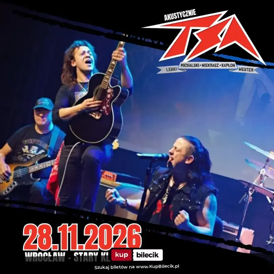 TSA MNKWL zagra akustyczny koncert we Wrocławiu!