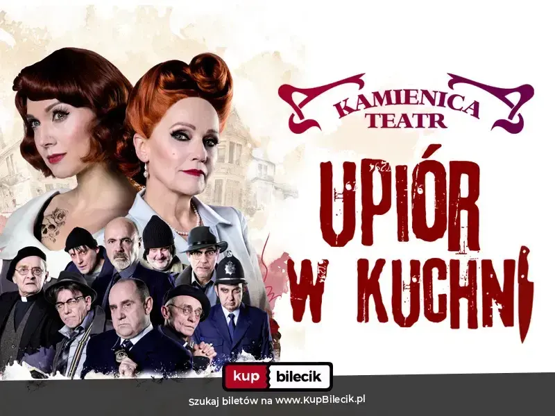 Upiór w kuchni - spektakl z gwiazdorską ośmioosobową obsadą!