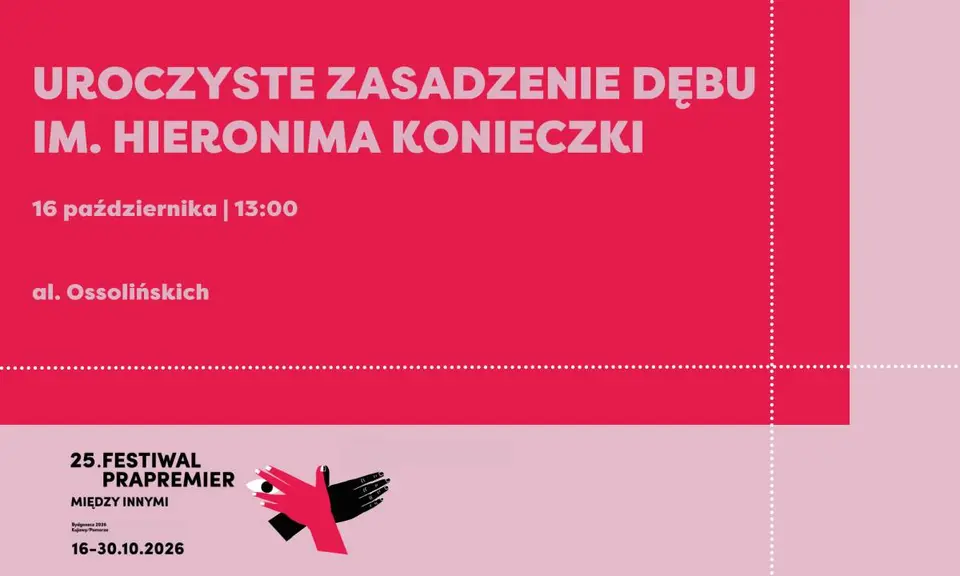 Uroczyste zasadzenie dębu im. Hieronima Konieczki
