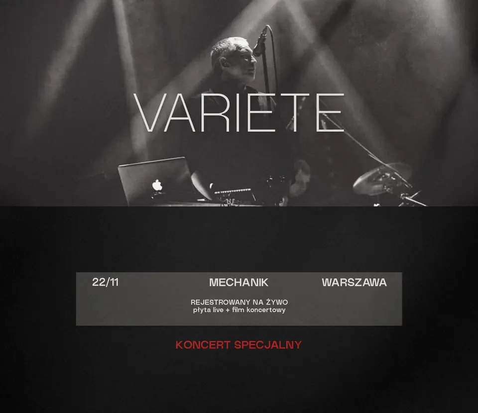 Variete | KONCERT SPECJALNY | Warszawa