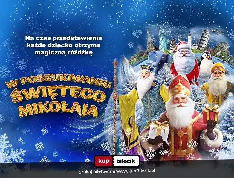 W Poszukiwaniu Świętego Mikołaja - Interaktywny Świąteczny Spektakl dla Dzieci