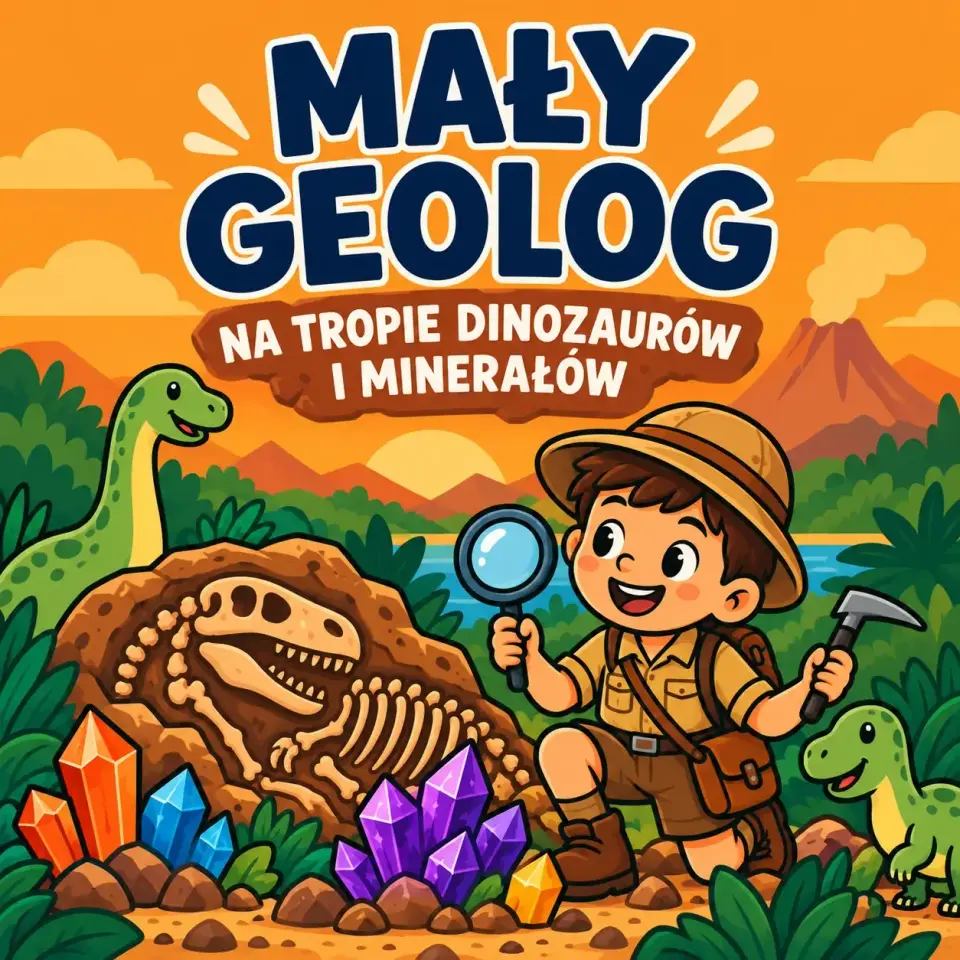 Warsztaty dla dzieci. Mały geolog: na tropie dinozaurów i minerałów.