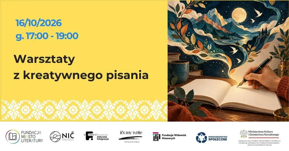 Warsztaty kreatywnego pisania | Майстер-клас з креативного письма