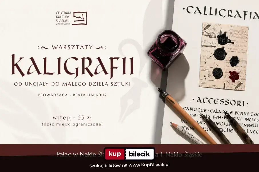 Warsztaty twórcze – Warsztaty kaligrafii