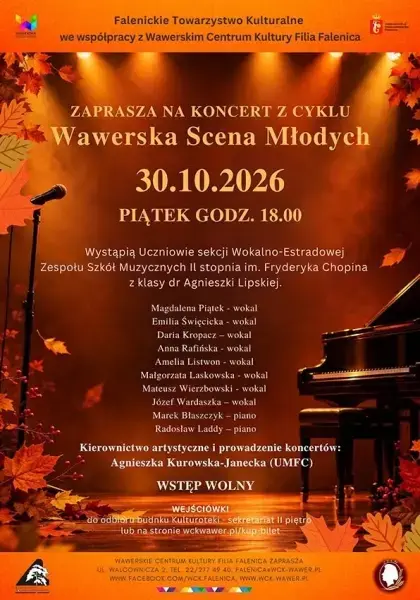 Wawerska Scena Młodych | Jesienny Koncert