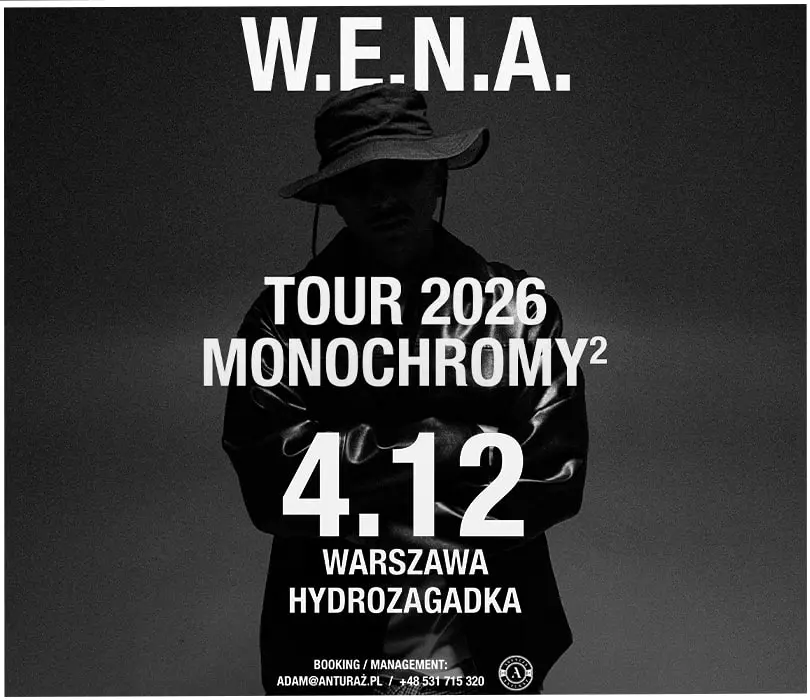 WENA MONOCHROMY 2 TOUR | Warszawa