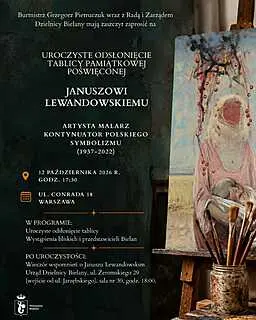 Wernisaż: Uroczyste odsłonięcie tablicy pamiątkowej poświęconej Januszowi