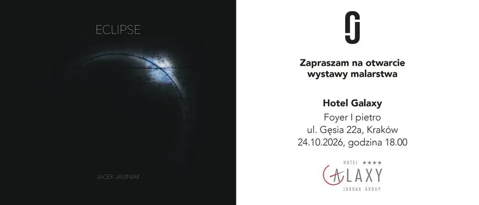 WERNISAŻ WYSTAWY JACKA JASINIAKA pt. "ECLIPSE"