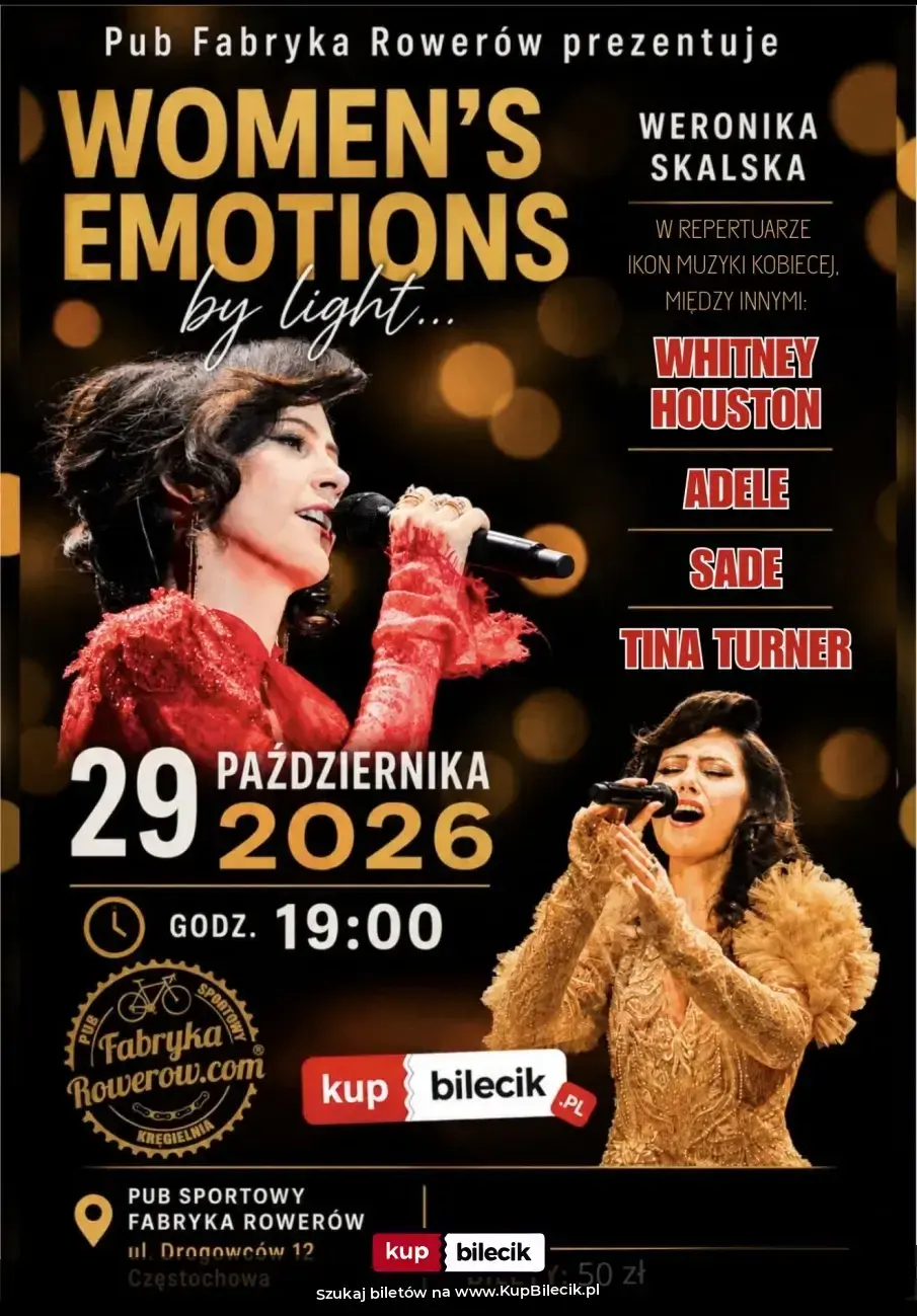 Weronika Skalska – Women's Emotions by Light - koncert Weroniki Skalskiej