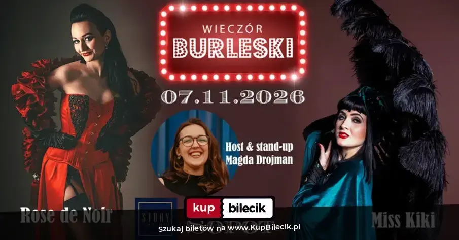 Wieczór Burleski – Burleska by Rose de Noir w klubie Story
