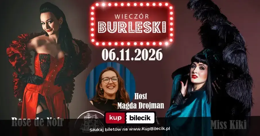 Wieczór Burleski – Burleska by Rose de Noir w restauracji Fregata