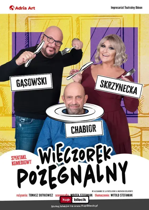 Wieczorek pożegnalny - francuska komedia ze smakiem