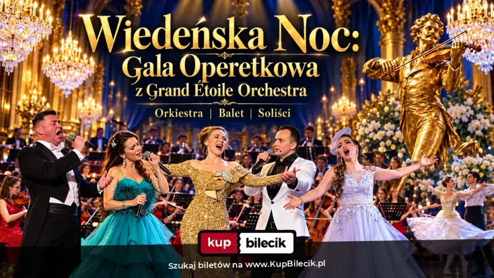 Wiedeńska Noc: Gala Noworoczna z Grand Étoile Orchestra