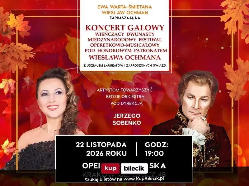 Wielki Koncert Galowy Operetkowo-Musicalowy
