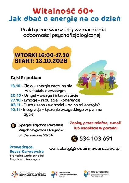 Witalność 60+ – jak dbać o energię na co dzień