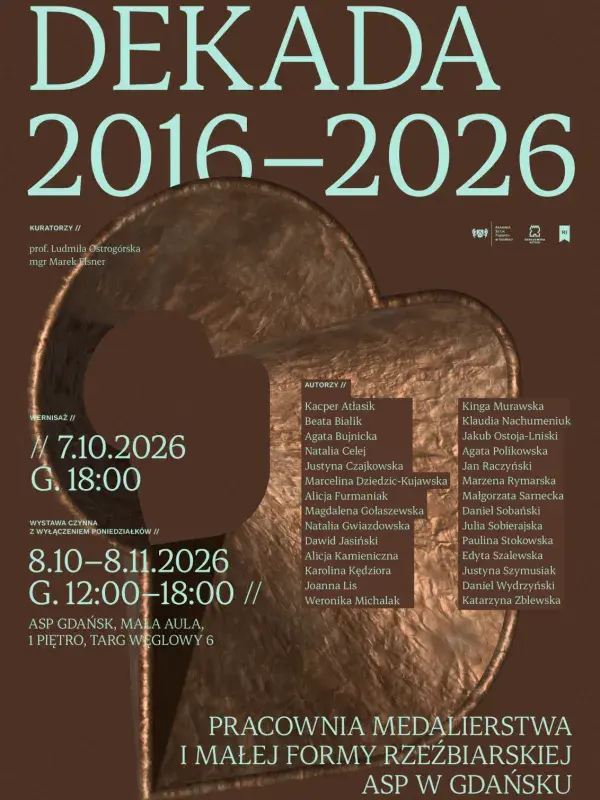 Wystawa studencka "DEKADA 2016-2026"