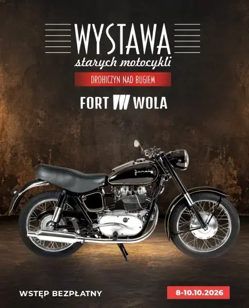 Wystawa zabytkowych motocykli z Drohiczyna