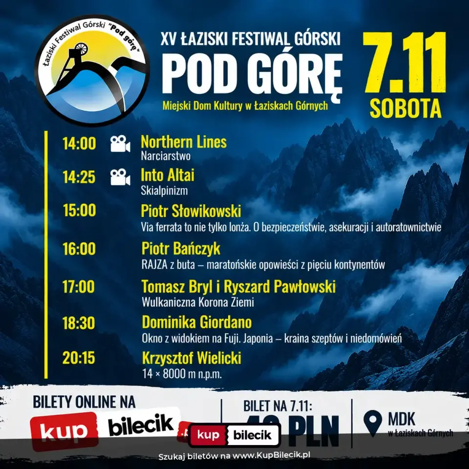 XV ŁAZISKI FESTIWAL GÓRSKI "POD GÓRĘ"