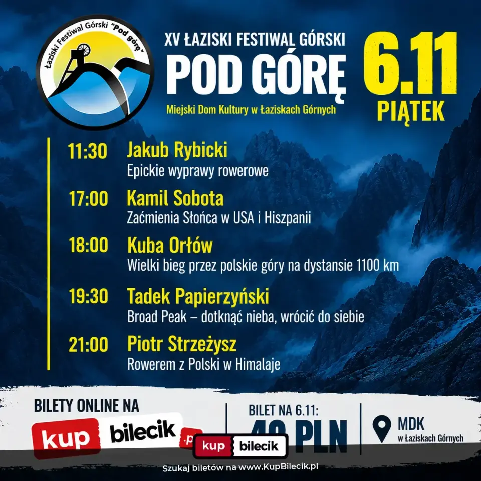 XV ŁAZISKI FESTIWAL GÓRSKI "POD GÓRĘ"