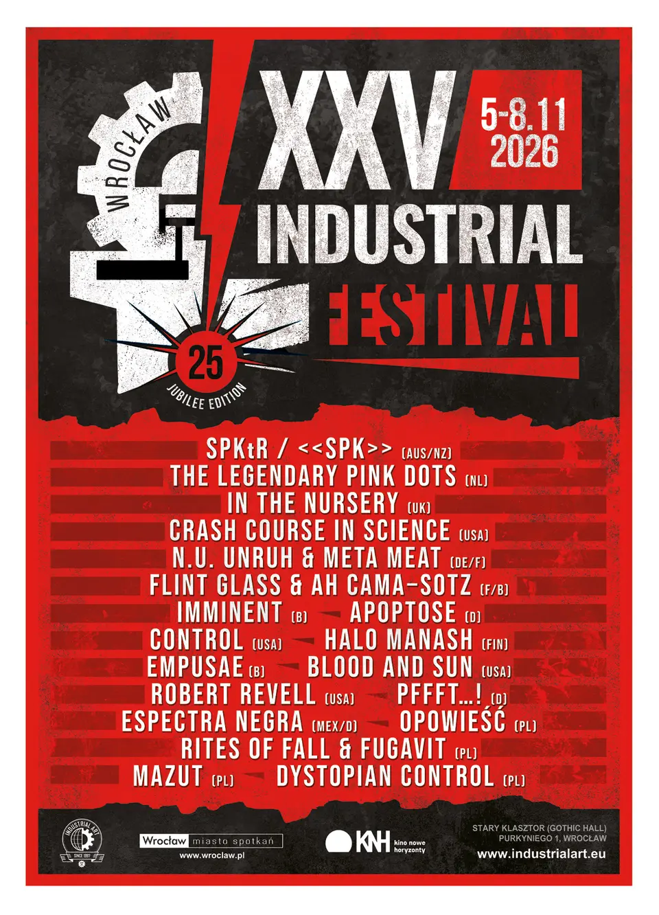 XXV Wroclaw Industrial Festival