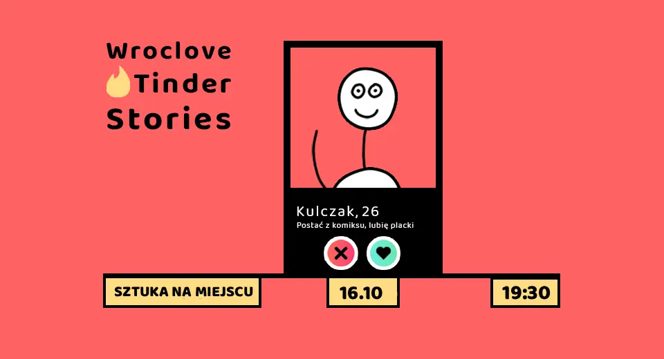 Zaspani + Goście - "Tinder Wroclove Stories" - impro spektakl